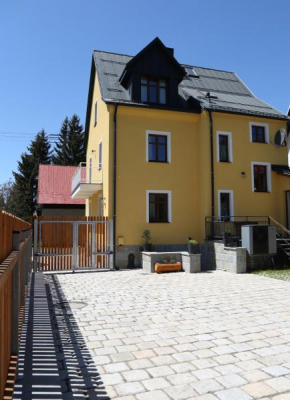 U líného jezevce, Abertamy